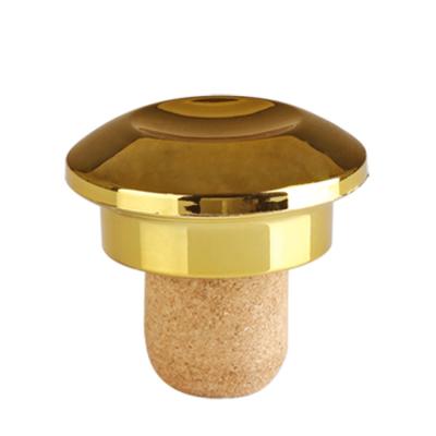 China Non Spill Customize Cheaper Fancy Synthetic Wine Cork Wine Glass Bottle With Cork Stopper for sale