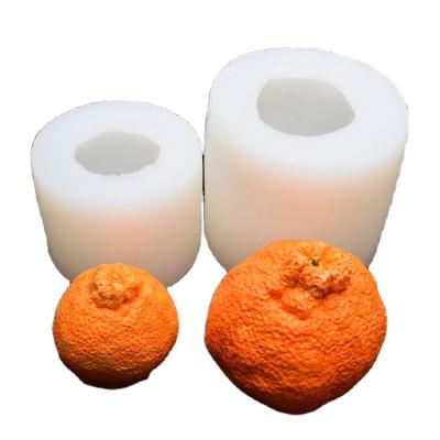 China This product is a popular utensil in European and American countries. Large Ugly Orange Ugly Fruit Silicone Mold Fondant Cake Diy Car Decorating Candle Mold for sale