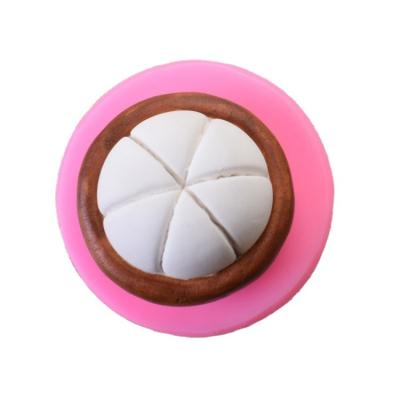 China This product is a popular utensil in European and American countries. Mangosteen Fruit Candle Silicone Soap Mold Simulation Food Diy Aromatherapy Gypsum Handmade Aromatherapy Candle Mold for sale