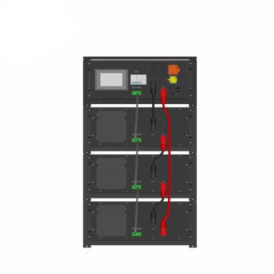 China Home Appliances 7kw Deep Cycle 51.2V 135ah 270ah 405ah solar backup power rack lifepo4 battery diy box 51.2v lithium battery rack mount battery for sale