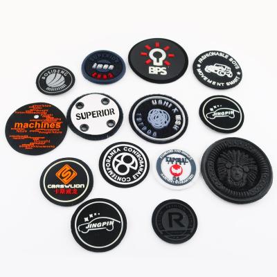 China Durable Round 3D Rubber Patch Clothes Air Force Tactical Patch Clothing Label for sale