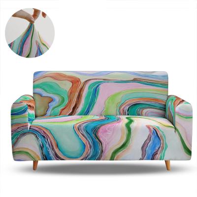 China Factory Wholesale High Quality Printing Luxury Elastic Breathable Comfort Sofa Set Covers Fabric for sale