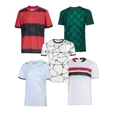 China Wholesale New Design Breathable Fabric Soccer Wear Jersey Sets Custom for sale