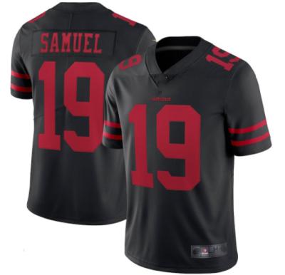 China San Francisco 49er #85 Kittle #97 Bosa #19 Samuel Antibacterial Top Jersey 2021 New Vapor Limited Embroidery American Football Tank Top for sale