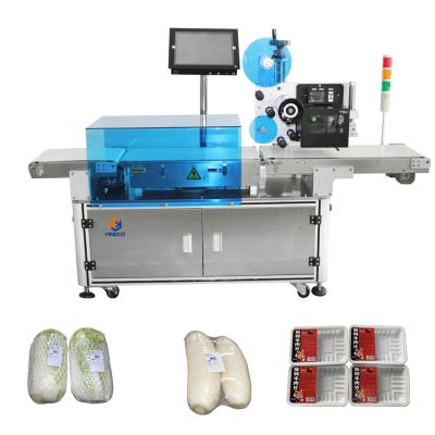 China Dynamic Food Fineco Fruit And Vegetable Tray Weighing Checker And Label Printing Machine for sale