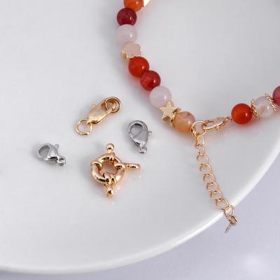 China Fashion and Elegant Gold Silver Alloy Lobster Clasp and for DIY Necklace Bracelet Jewelry Making for sale