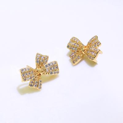 China High Quality Fashion Real Flower Jewelry Women's Earrings Customized Really Gold Plating Fashion for sale