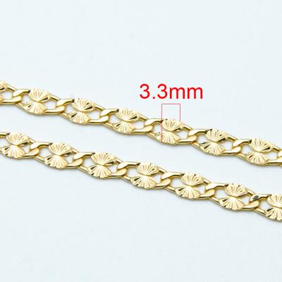 China Fashion and wholesale diy chain bracelet stylish accessories adjustable chain jewelry necklace material for sale