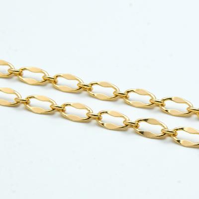 China Fashion and elegant chain jewelry accessories hardware diy jewelry making chain gold plated for sale