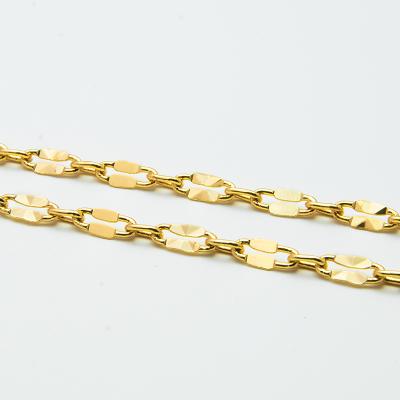 China Fashion and Elegant 14k Gold Necklace Wholesale Gold Chains For DIY Fashion Handmade Charm Jewelry for sale