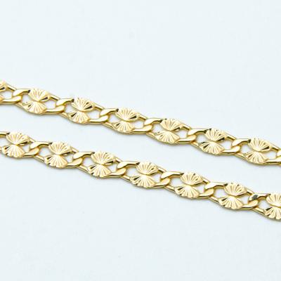 China Fashion And Wholesale Gold Elegant Necklace Gold Chains For DIY Fashion Handmade Charm Jewelry for sale