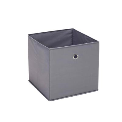 China INS Sustainable Style Large Gray Fabric Multifunction Collapsible Wardrobe Home Storage Boxes for sale