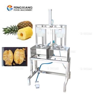 China Commercial Green Pepper Pineapple Peeling Coring Machine, Cutting Wedge Machine for sale