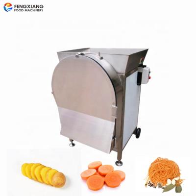 China FC-336 Large Factory Price Automatic Potato Carrot Coconut Onion Ginger Slice Shred Cutter for sale