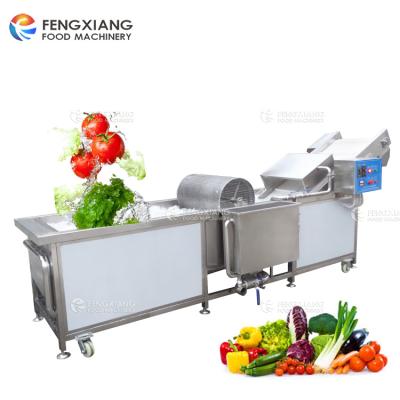 China WA-2000 Pre-Cut Spinach Bubble Washing Machine Manufacturer Pre-Cut Cabbage Ozone Washing Machine for sale