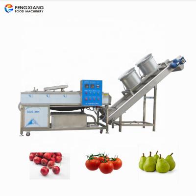 China Vegetable Washer Fruit Washing Drying Machine Air Dryer Line Dehydrator for sale