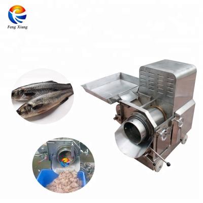 China CR - 200 Motor Meat Processing Machine Automatic  Fish Cutting Machine Deboner for sale