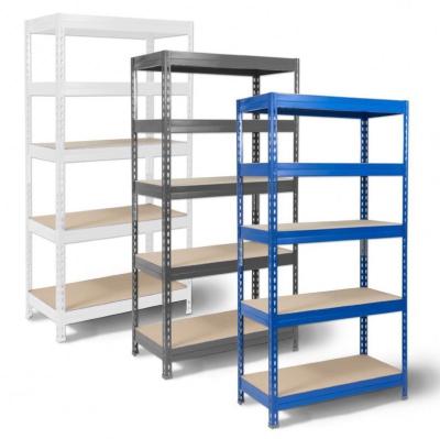 China Warehouse Storage System Light Duty Boltless Rivet Angle Shelving Rivet Angle Post for sale