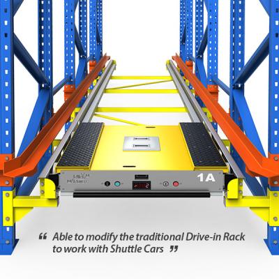 China Warehouse Storage System Hot Sale Warehouse Storage Shuttle Pallet Racking System For Cold Storage for sale