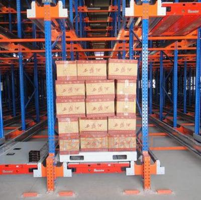 China Warehouse Storage System Automatic Warehouse Storage Pallet Shuttle Racking for sale