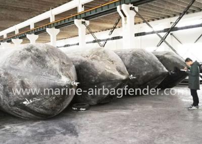 Chine airbags d'ascenseur de bateau de 1.5m*20m Malaisie lançant des sacs d'ascenseur de récupération de bateau à vendre