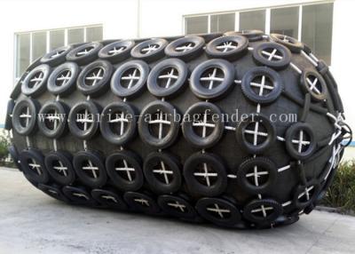 China D2.5m x L5.5m Yokohama Pneumatic Fender For Boat To Port Berthing for sale