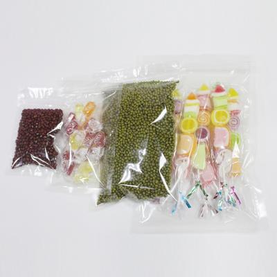 China POLYSMARTS Recyclable Wholesale Zipper Top Seal 3 Side Seal Transparent Packaging Bag for sale