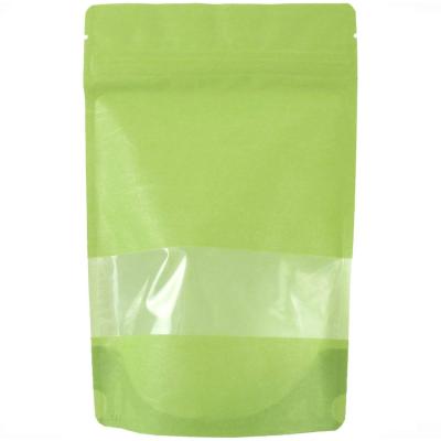 China Multi-application POLYSMARTS China Green Custom Color Resealable Stand Up Zipper Bags for sale