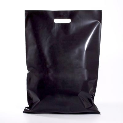 China Popular Shopping China Best Durable Plastic Handle Bag Plastic Recycle Die Cut Bag for sale