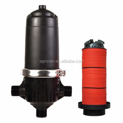 China Agriculture Irrigation 2 Inch Big T Disc Filter 50MM Tank Water Treatment Short Disc Filter FD02120 for sale