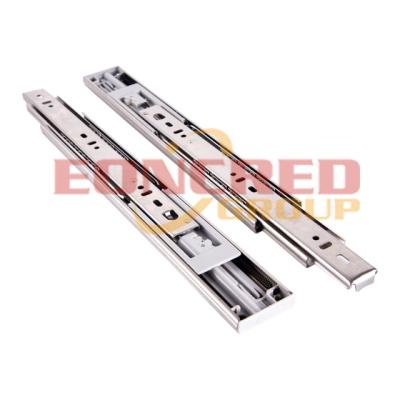 China Heavy Duty Drawer Slide Table Rail Drawer Slide 45Mm Ball Bearing Slide for sale