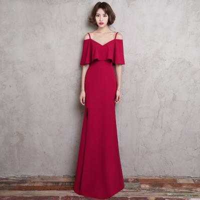 China Antistatic Off The Shoulder Evening Dresses 2017 Maxi Dresses Long for sale