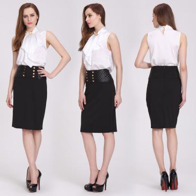 China Plus Size Women Pencil Skirt Formal Women Skirt Office Lady Wholesale for sale