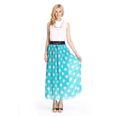 China Designer Plus Size Fancy Long Flare Skirt High Waist Designs for sale