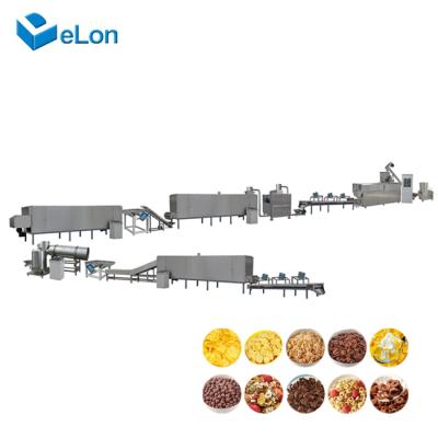 China New Restaurant Style Price Corn Flakes Making Machine Best Price Cereal Corn Flakes Cutting Machine for sale