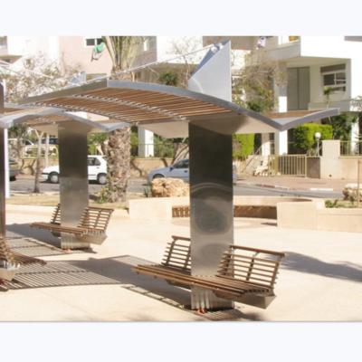 China Modern Outdoor Shelter With Waterproof Big Roof Modern Style Simple Design for sale