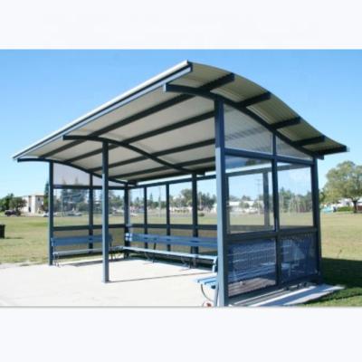 China Modern High Quality Outdoor Waterproof Bus Waiting Shelter for sale