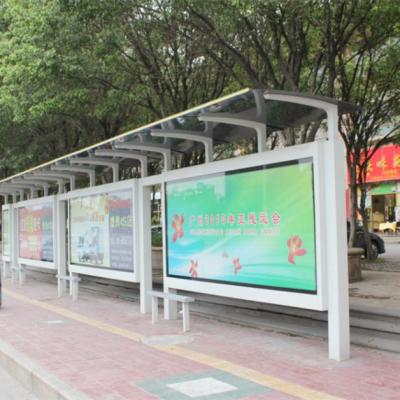 China Contemporary High Quality Outdoor Waterproof Bus Waiting Shelter for sale