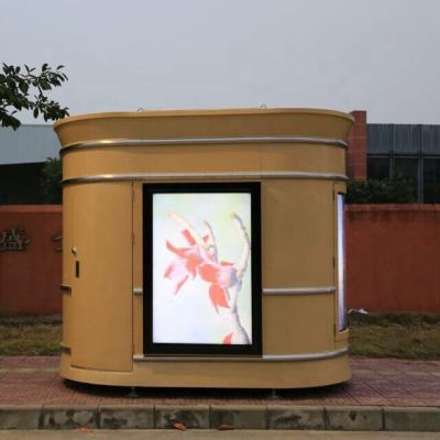 China Modern Outdoor Waterproof Furniture Golden Service Kiosk for sale