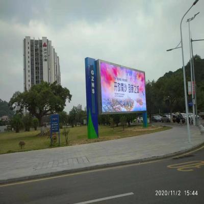 China Full Color LED Advertising Light Box Led Screen Customized Size Billboard Rectangle for sale