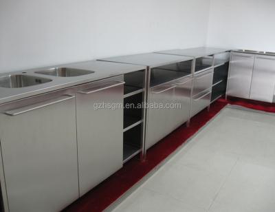 China Modular stainless steel sideboard for sale