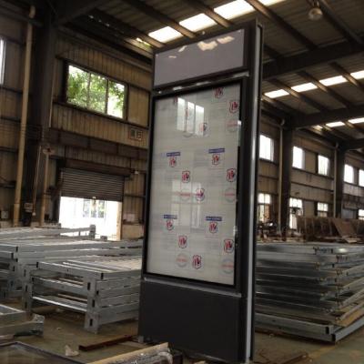 China Modern and high quality bus waiting outdoor furniture light box for sale for sale