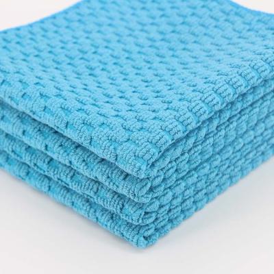 China Sustainable Hot Selling Microfiber 30x30cm Dish Cloth Microfiber Cleaning Cloth for sale