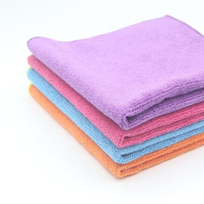 China Sustainable Universal Household Cleaning 40x40 Custom Super Absorbent Microfiber Cloth for sale