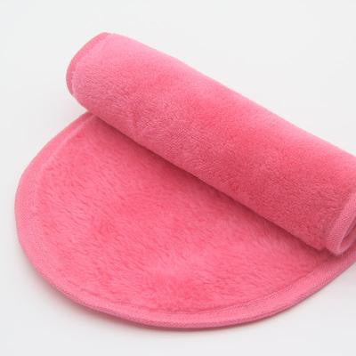 China Available Free Sample Custom Logo Colorful Makeup Eraser Microfiber Cloth Remover Viable for sale