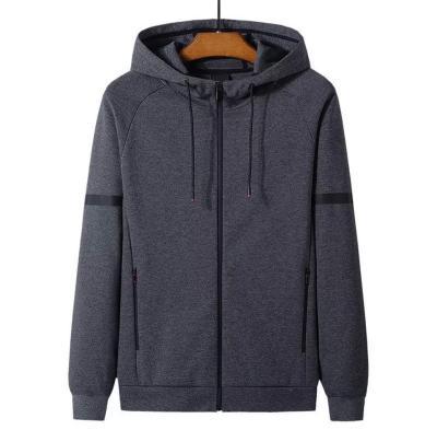 China Breathable Custom Logo Zipped Hoodie For Men for sale