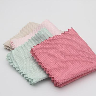 China Viable Shiny Glass Microfiber Cleaning Cloth Microfiber Cleaning Towel for sale