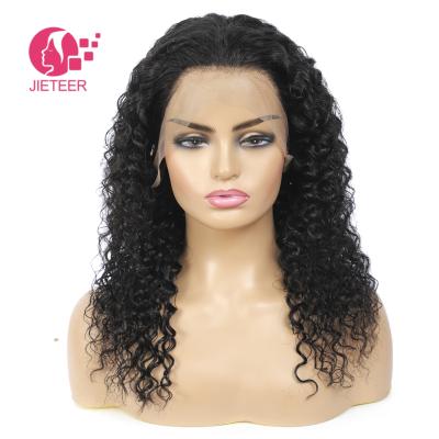 China Brazilian Deep Wave Human Hair Lace Front Wigs HD Deep Wave Lace Front Wigs Lace Frontal Wig Hair For Black Women for sale