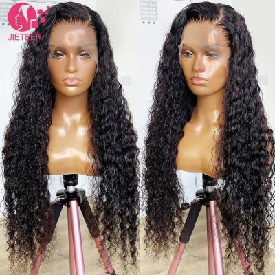 China Real Color Women 100% Brazilian HD Lace Front Human Hair Wigs For Double Highlight Virgin Curly Pulled Cheap Straight Wig Wholesale for sale