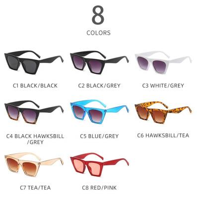 China Fashion Sunglasses Wholesale Luxury Trendy Women Sunglasses Ladies Shades Polarized Square Oversized Sunglasses 2022 Sun Glasses for sale